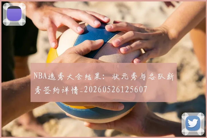 NBA选秀大会结果:状元秀与各队新秀签约详情_20260526125607